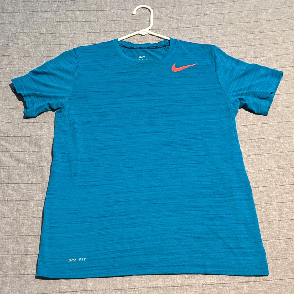 Nike Men's Vibrant Blue Running Tee